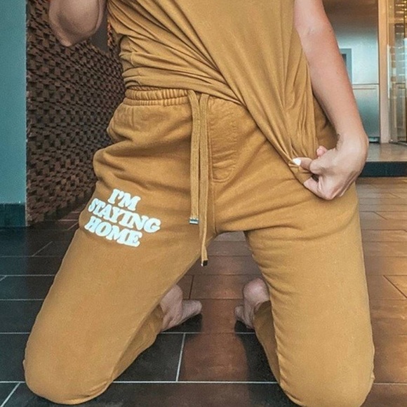 🔥🔥TALENTLESS - IM STAYING HOME SWEATPANTS🔥🔥 - Picture 2 of 8